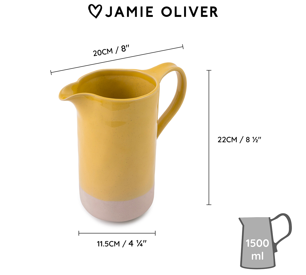 Jamie Oliver Big Love kameninový džbán 1,5 l